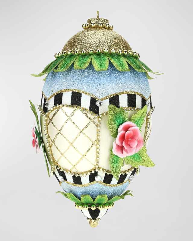 Hanging Harlequin Egg, Small - 11"